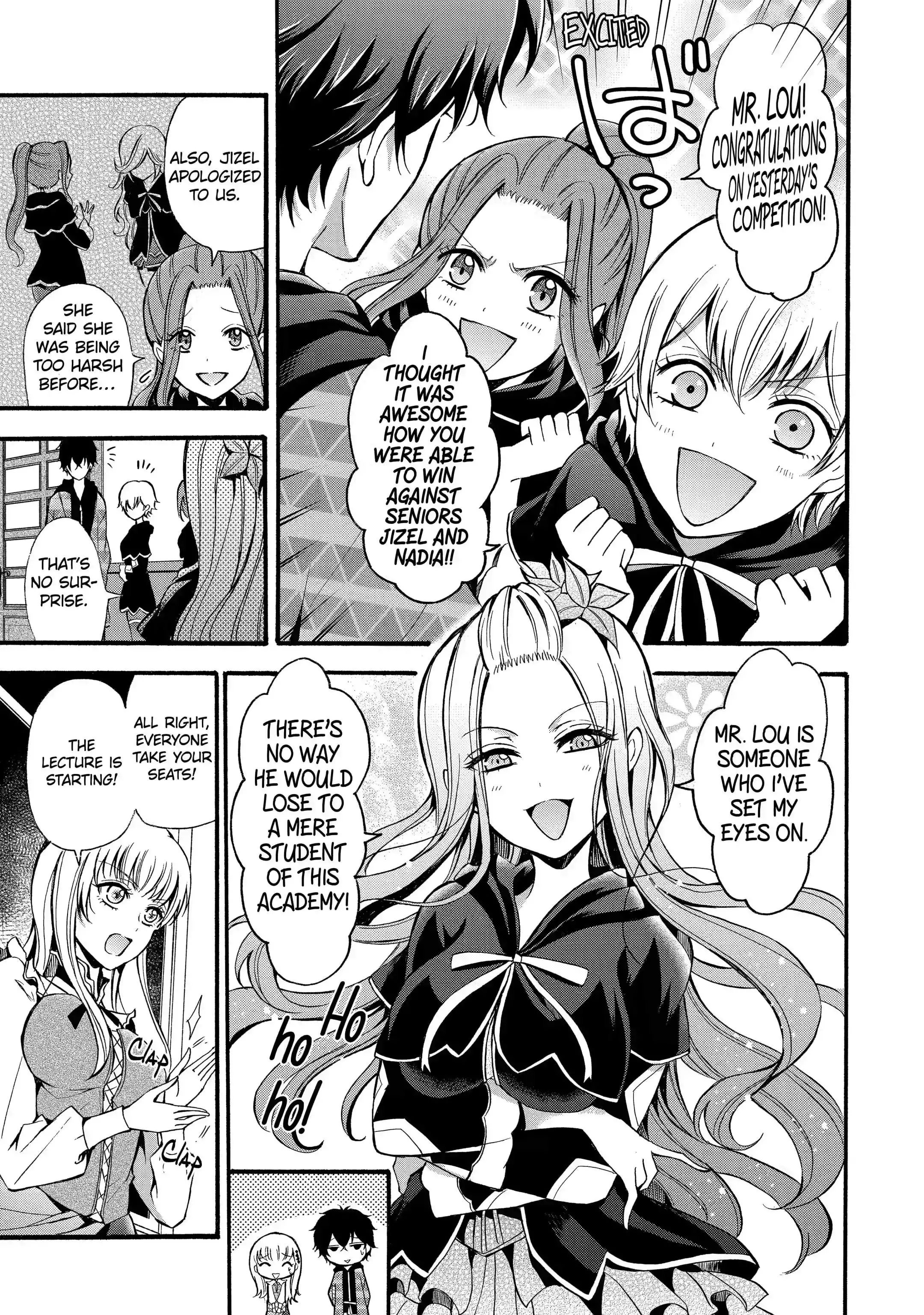 Mahou Shoujo Gakuen no Suketto Kyoushi Chapter 12.3 1